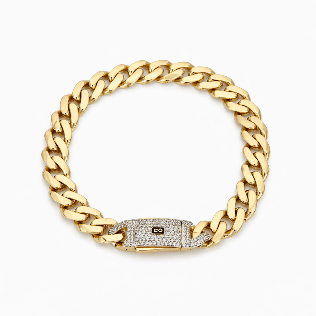 14K Yellow Gold Monaci Bracelet-Men's Bracelet