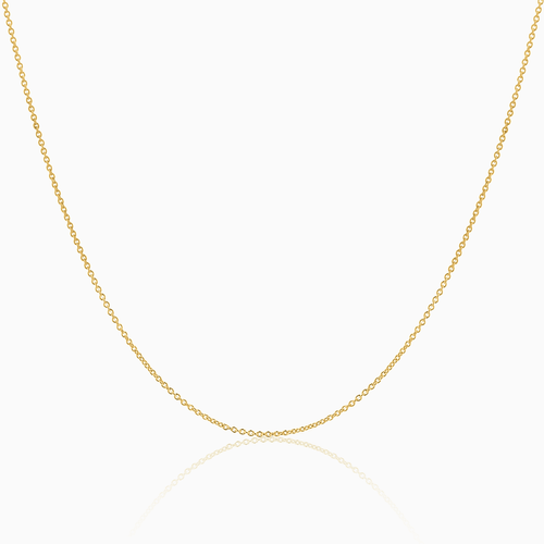 10k Classic Cable Link Chain Necklace - Necklace