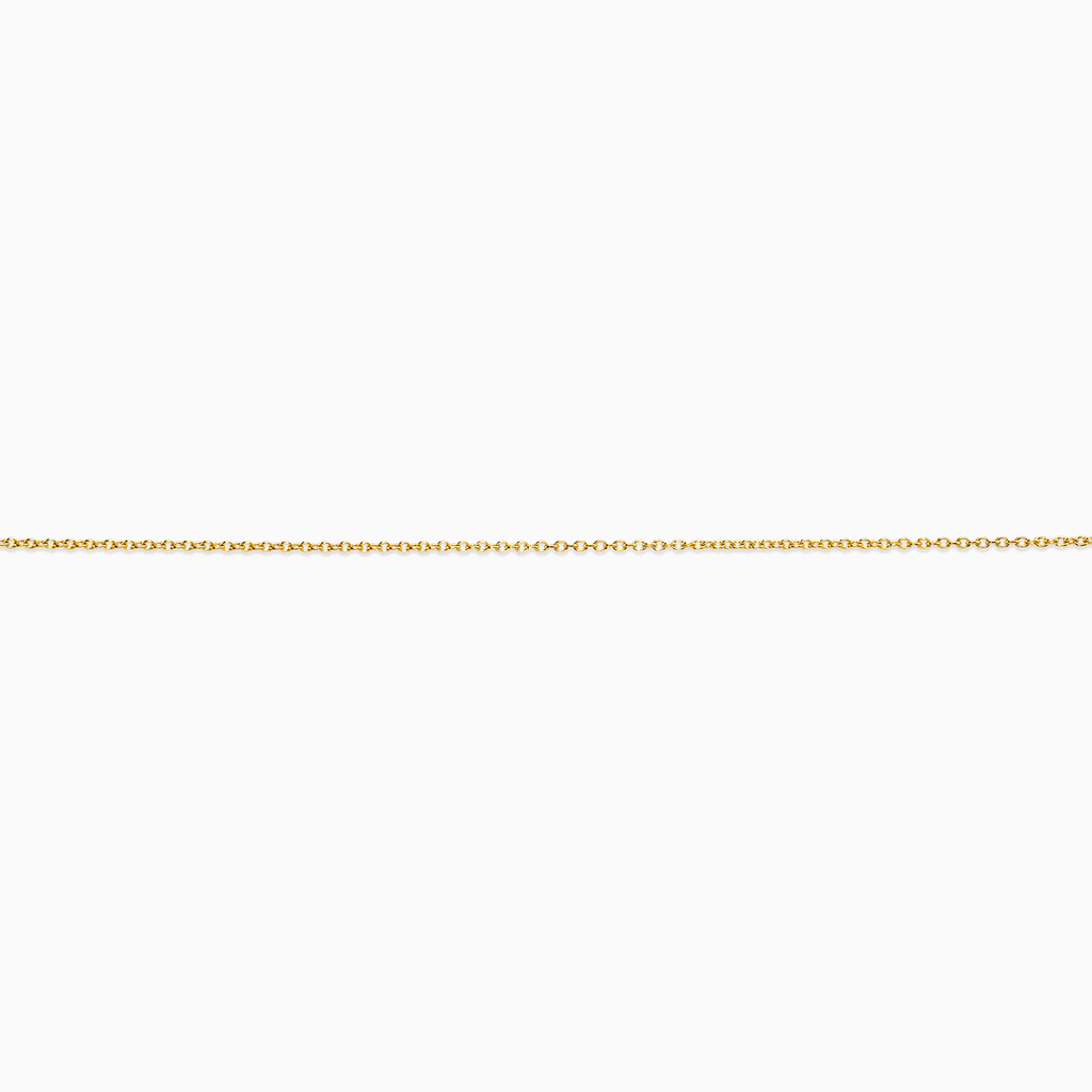 10k Classic Cable Link Chain Necklace - Necklace