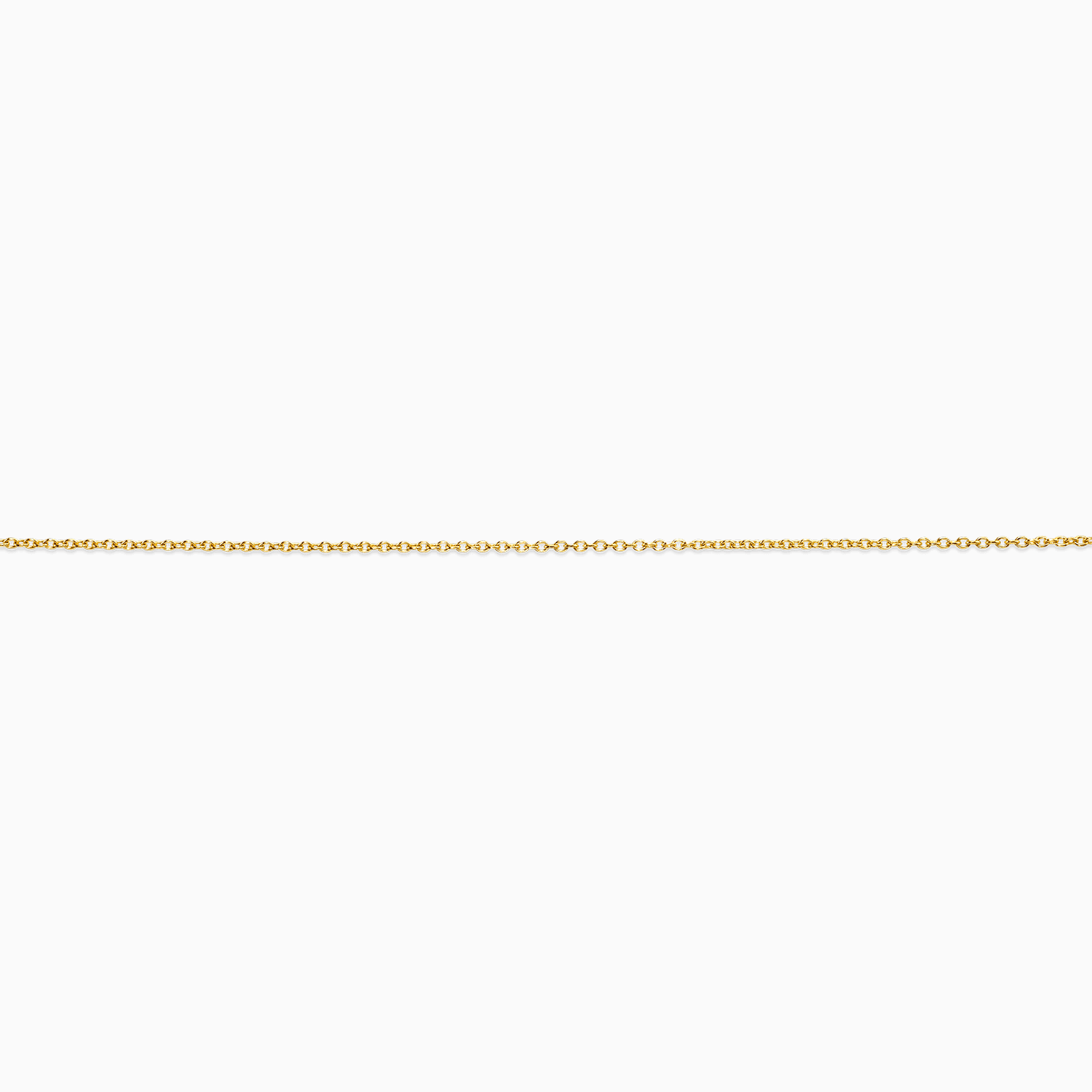 10k Classic Cable Link Chain Necklace - Necklace