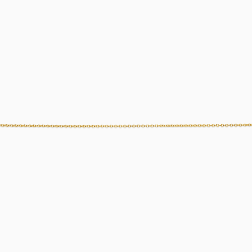 10k Classic Cable Link Chain Necklace - Necklace