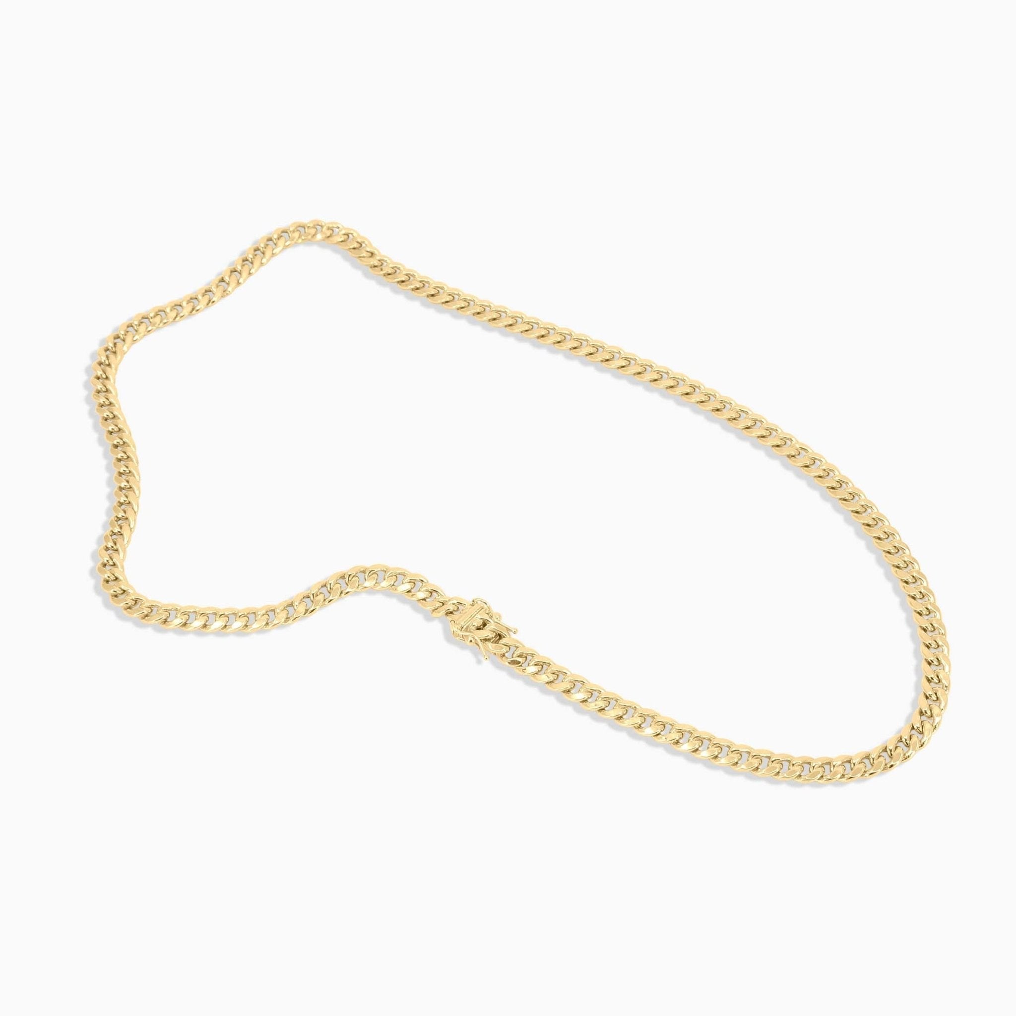 10K Hallow Gold Cuban Link Chain - A&G Jewelry - Necklace