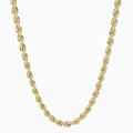 Rope Chain Hallow in 10K Gold - A&G Jewelry - Necklace