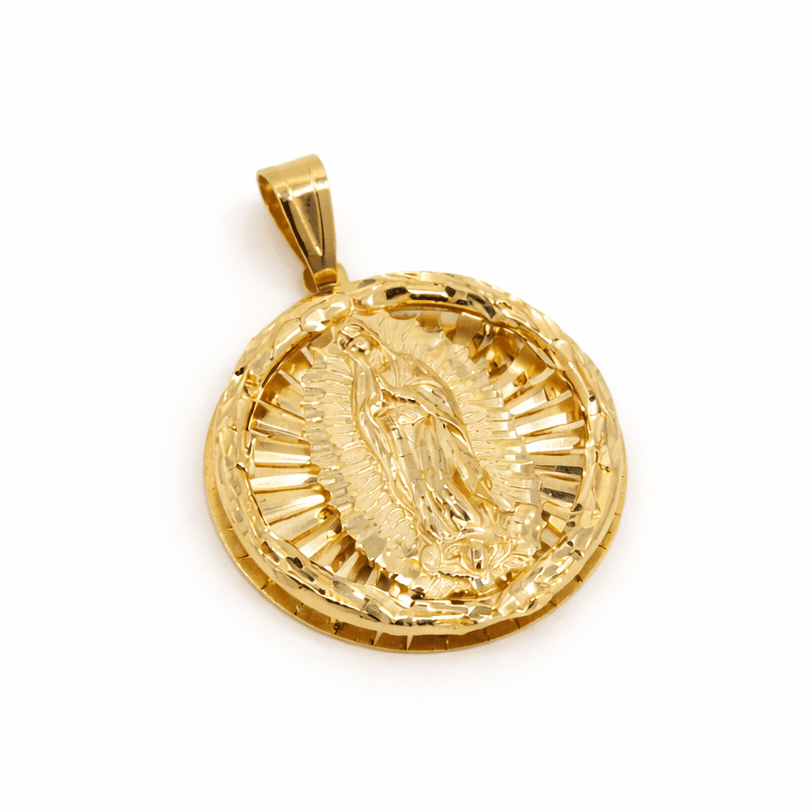Virgin Mary Gold Pendant in 10k - A&G Jewelry - Pendants